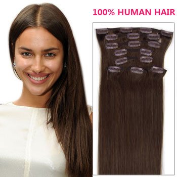 hair extensions clip in human hair