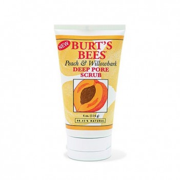 Burt's Bees Peach & Willowbark Deep Pore Scrub
