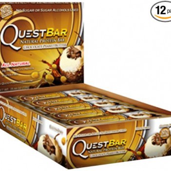 Quest Bar Protein Bar- Chocolate Peanut Butter- Pack of 12